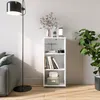 KOMTO Bücherregal Lumo 40 cm breit, weiß, Bücherregal mit 3 Produktbild-Vorschau 3