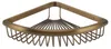 Étagère de douche d'angle vintage en laiton, étagère de Voir les images du produit 3