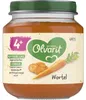 Olvarit papilla para bebés Wortel 4 meses+ 125g - papilla Vista previa de la imagen del producto 1