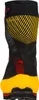 Bergschuh "G5 Evo" von La Sportiva; schwarz mit gelben und roten Akzenten; für Damen; Rückansicht. Voir les images du produit