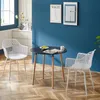 H.J WeDoo 6er Set Esszimmerstühle Gartenstuhl , Outdoor Produktbild-Vorschau 10
