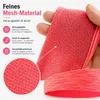 Sport Stirnband 3er Set Pink Blau Schwarz– rutschfest, Produktbild-Vorschau 4