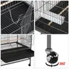 Voliaire Yaheetech pour oiseaux, grande cage avec 2 portes, Voir les images du produit 5