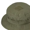 A close-up view of a green boonie hat. Podgląd zdjęcia produktu