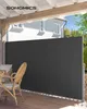 SONGMICS Seitenmarkise 400 x 200 cm, ausziehbar Sichtschutz Produktbild-Vorschau 2
