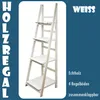 Regal Leiterregal Holz Wandregal Bücherregal für Küche Produktbild-Vorschau 5