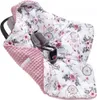 JUKKI® Baby EINSCHLAGDECKE 90x90 cm MINKY mit Kapuze Produktbild-Vorschau 2