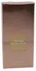 Edle Box des Eau de Parfum Tom Ford Orchid Soleil in metallisch glänzendem Rosé mit goldener Beschriftung und minimalistischer Gestaltung. Produktbild-Vorschau