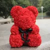 Duży Czerwony Miś z Róż - 40 cm + Pudełko Prezentowe ze Podgląd zdjęcia produktu 6