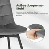 EUGAD Esszimmerstühle drehbar 4er Set, Wohnzimmerstuhl, für Produktbild-Vorschau 7