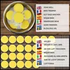 Belle Vous 25er Set Runder Synthetischer Kunst Schwamm - Produktbild-Vorschau 7