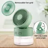 3-in-1 Sprühventilator Tisch, mit Sprühnebel, Nebel Licht, Produktbild-Vorschau 3