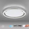 LED stropné svietidlo - biele - hliník - plast - Ø 58 cm - Náhľad obrázku produktu 17