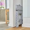 Klappbarer Tritthocker Kunststoff grau 38,5 x 31,5 x 39 cm Produktbild-Vorschau 6