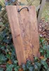 Deko-Tablett aus Hartholz mit Eisengriffen 60 x 30 cm Produktbild-Vorschau 2