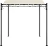 Tenda da sole crema 2x2,3 m in tessuto 180 g/m² e acciaio Anteprima dell’immagine prodotto 3