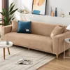 Elastischer Velours-Bezug für 2-Sitzer Sofa, Couch oder Produktbild-Vorschau 2