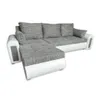 Relax-Ecksofa mit Schlaffunktion und Bettkasten in grau und Produktbild-Vorschau 4