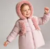 Mädchen Winterjacke Pink 1-4 Jahre winddicht Produktbild-Vorschau 4