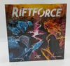 The image shows the front of a board game box with artwork depicting a fantasy battle scene. Produktbild-Vorschau