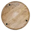 1.04 Piatto decorativo in legno di mango - Ø 37,5 cm circa Anteprima dell’immagine prodotto 4