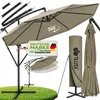 tillvex parasol brązowy Ø 300 cm parasol wiszący parasol Podgląd zdjęcia produktu 1