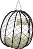 vidaXL Hängendes Ei-Stuhl Poly-Rattan 91,5 x 54,5 x 107 cm Produktbild-Vorschau 7