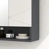 kleankin Spiegelschrank Bad, Badezimmerschrank mit Spiegel, Produktbild-Vorschau 9