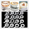 32 Stück Latte Art Schablonen Vorlagen Cappuccino Kaffee Produktbild-Vorschau 1