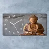 Wanduhr aus Glas – 60x30 cm - Glasbild - Glasuhr - Produktbild-Vorschau 2