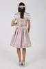 Dirndl Rosalia 60er Länge rose 36 Produktbild-Vorschau 4