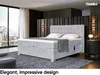 MEBLINI Boxspringbett Elektrisch Verstellbar - Gepolstert Produktbild-Vorschau 3