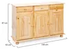 Buffet 3 étages. abaco' pin traité incolore - Buffet 3 Voir les images du produit 3