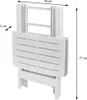 DEUBA® Klapptisch Beistelltisch Adige 50x45x43 cm Klappbar Produktbild-Vorschau 15
