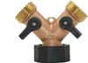 2-Wege Y-Verteiler, Doppel-Waschmaschinen-Wasserhahn, 3/4 Produktbild-Vorschau 1