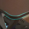 Biurko Gamingowe Czarne Nowoczesne Dla Gracza Stół Loft Podgląd zdjęcia produktu 3