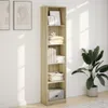 vidaXL Bibliothèque Chêne Sonoma 40x24x176 cm Matériau Voir les images du produit 3