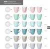 MAI 6er Set Jumbobecher Keramik 420 ml Pastellfarben mit Produktbild-Vorschau 4