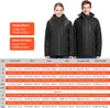 VEVOR Beheizte Jacke für Damen mit 7,4-V-Akku, elektrischer Produktbild-Vorschau 8