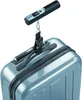 A digital luggage scale is weighing a suitcase. Anteprima dell’immagine prodotto