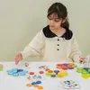 Viga Houten Match Kleurenspel Peacock Tail Montessori + Productafbeelding-voorbeeld 5