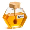 Pot à Miel 220 ml avec Couvercle Bambou et Cuillère Voir les images du produit 6