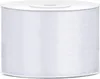 Wstążka satynowa 50 mm/25 m Biała Party Deco Podgląd zdjęcia produktu 1