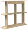 vidaXL Wandregal Wandhalterung Sonoma-Eiche 100 x 20 x 75 Produktbild-Vorschau 6