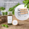 Havenhaus Gewürz regal Set Edelstahl | Gewürzregal stehend Produktbild-Vorschau 2