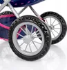 Kinderplay Puppenwagen mit verstellbarem Griff – klappbare Produktbild-Vorschau 16