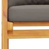 vidaXL Gartensofa 120 cm mit Kissen Massivholz Akazie Produktbild-Vorschau 7