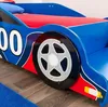 Letto a forma di auto da corsa con una panca, struttura Anteprima dell’immagine prodotto 6