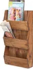 ZEITUNGSREGAL "NEWS 60" | Mahagoni, 60x38x11cm (HxBxT) | Produktbild-Vorschau 3