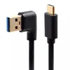 M44 USB 3.0 Kabel A auf USB-C linksgewinkelt – 50 cm Daten- Produktbild-Vorschau 1